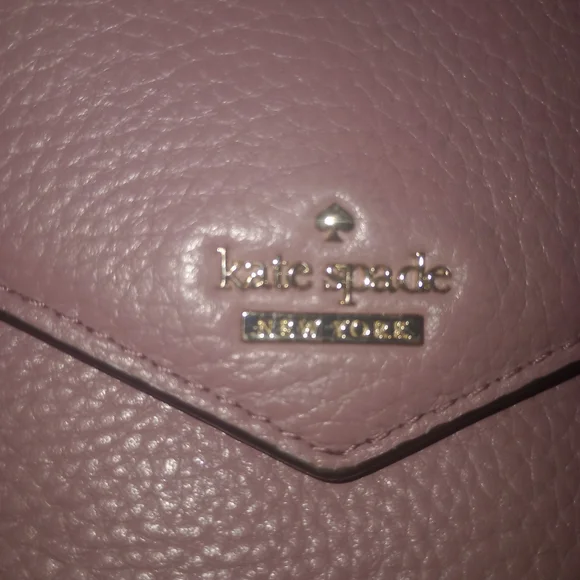 Kate Spade New York Sadie Envelope crossbody Bag Pink Saffiano Leather - Picture 2 of 9
